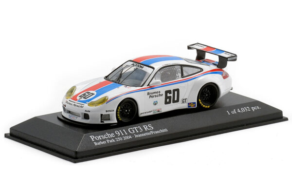 Minichamps Porsche 911 GT3 RS. 1:43 Scale Brumos livery